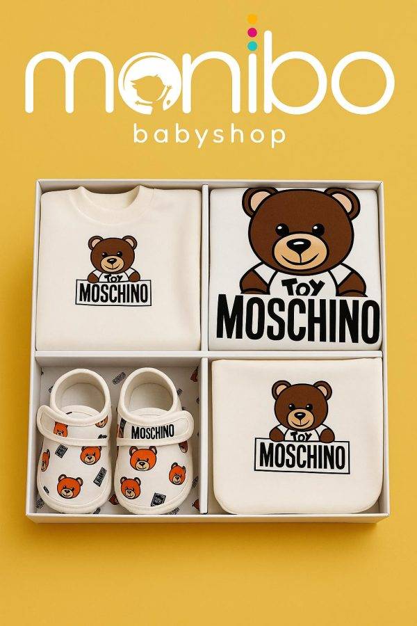 Moschino 5'li Yeni Doğan Seti - Görsel 3