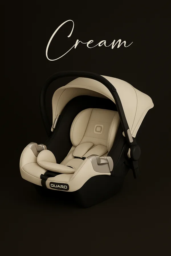 Aqua Model Krem Bebek Arabası - Görsel 2