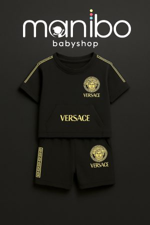 Versace Siyah 2'Li Takım