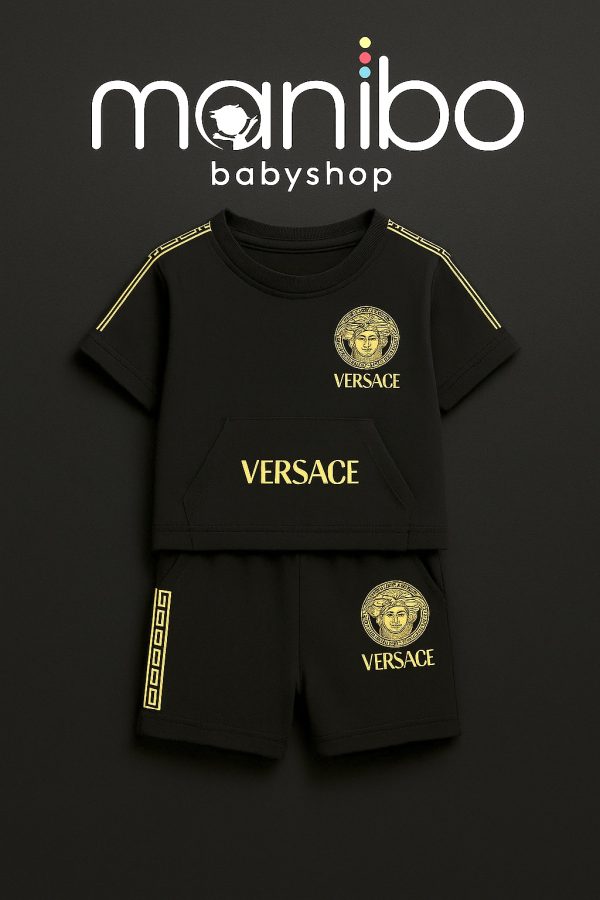 Versace Siyah 2'Li Takım